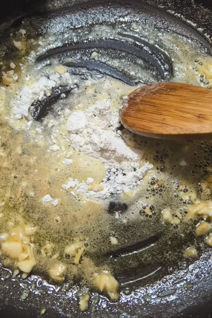 deglazing pan and browning butter