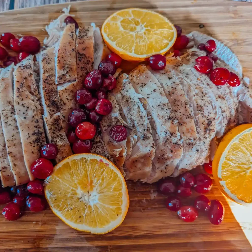 featured image of turkey breast with fruit