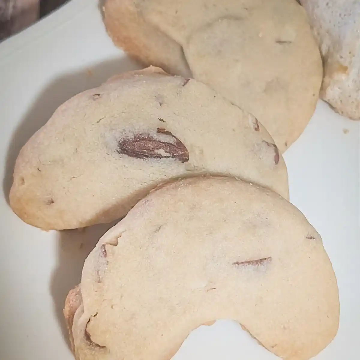 cookies on plate