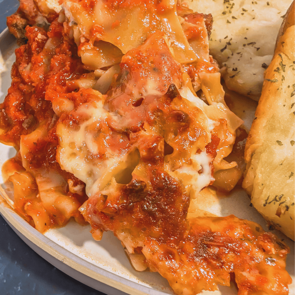 dutch oven lasagna with ricotta