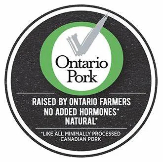 ontario pork farmers logo for packaging