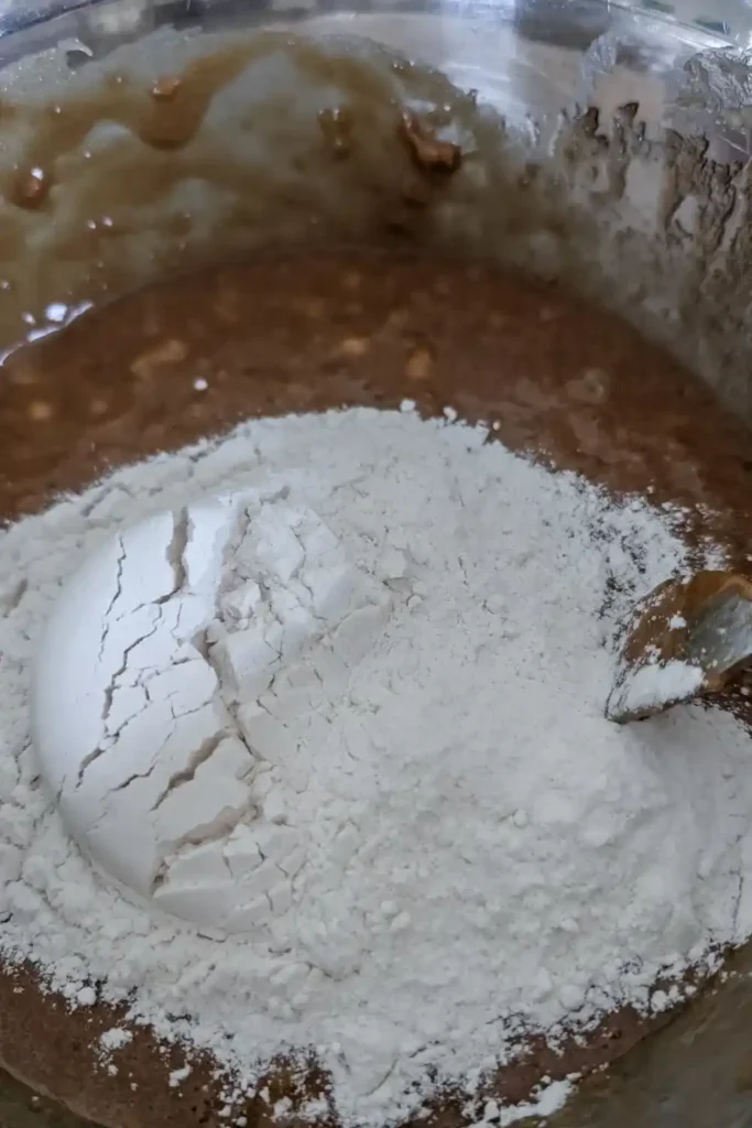 start adding dry ingredients