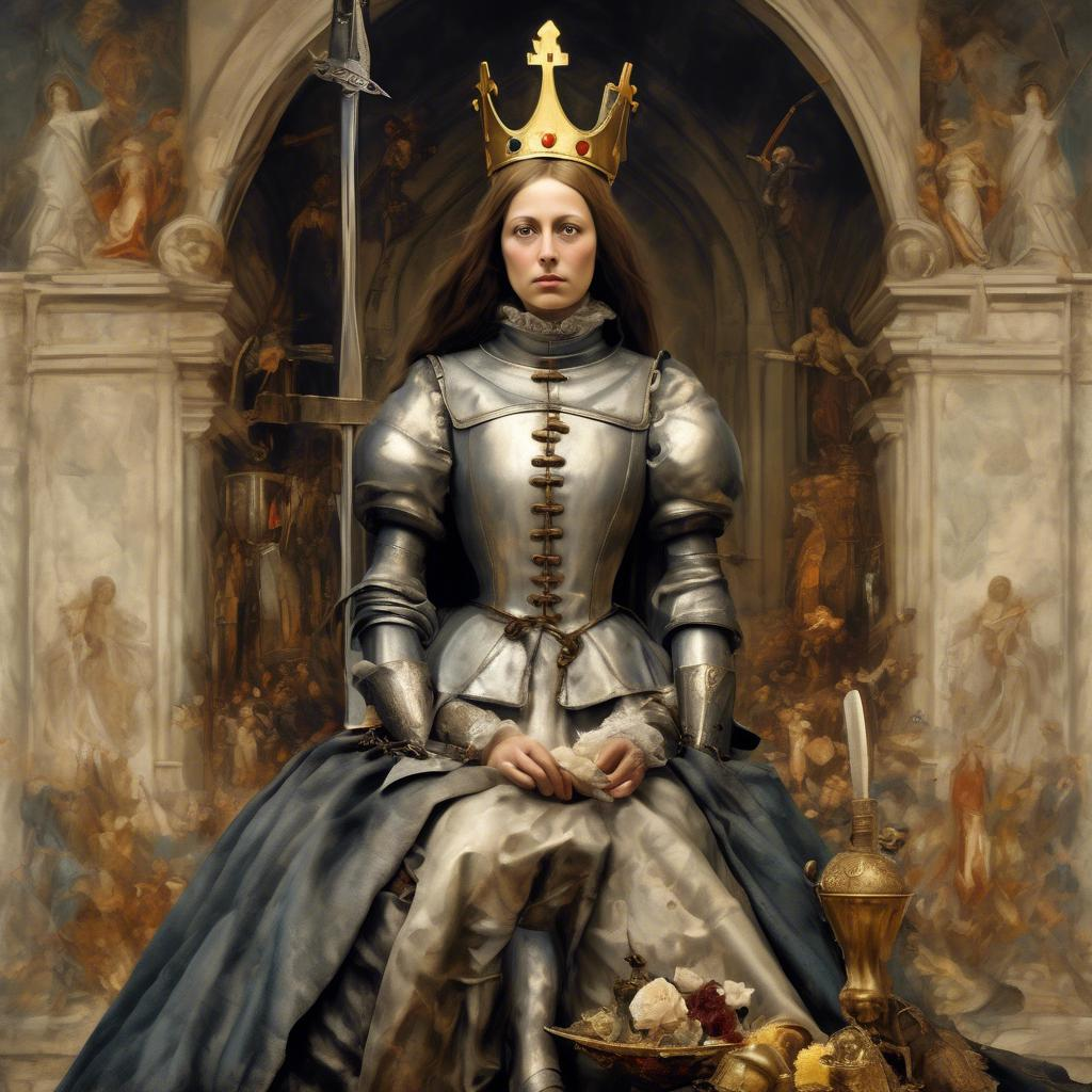 The Maid and the Queen: The Secret History of Joan of Arc by Nancy Goldstone