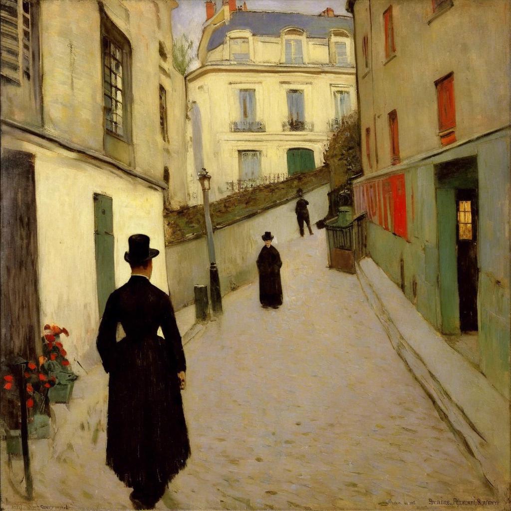 Η‌ ατμόσφαιρα του Montmartre