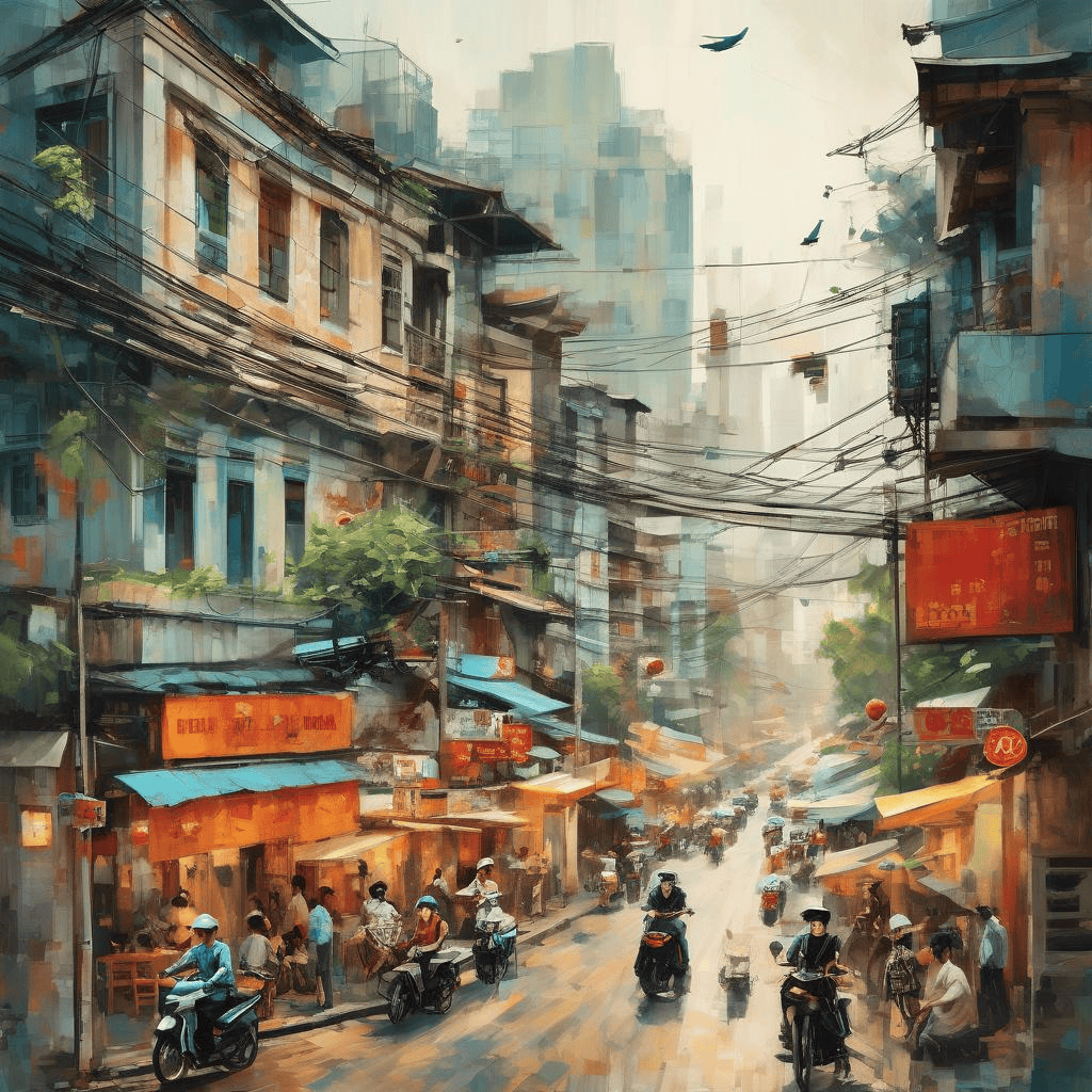 Hanoi Street – Bui Xuan Phai