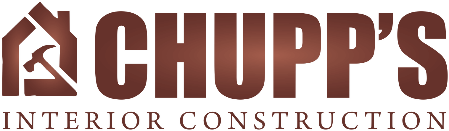 Logo for Chupp’s Interior Construction showing the company name and representing reliable remodeling services.