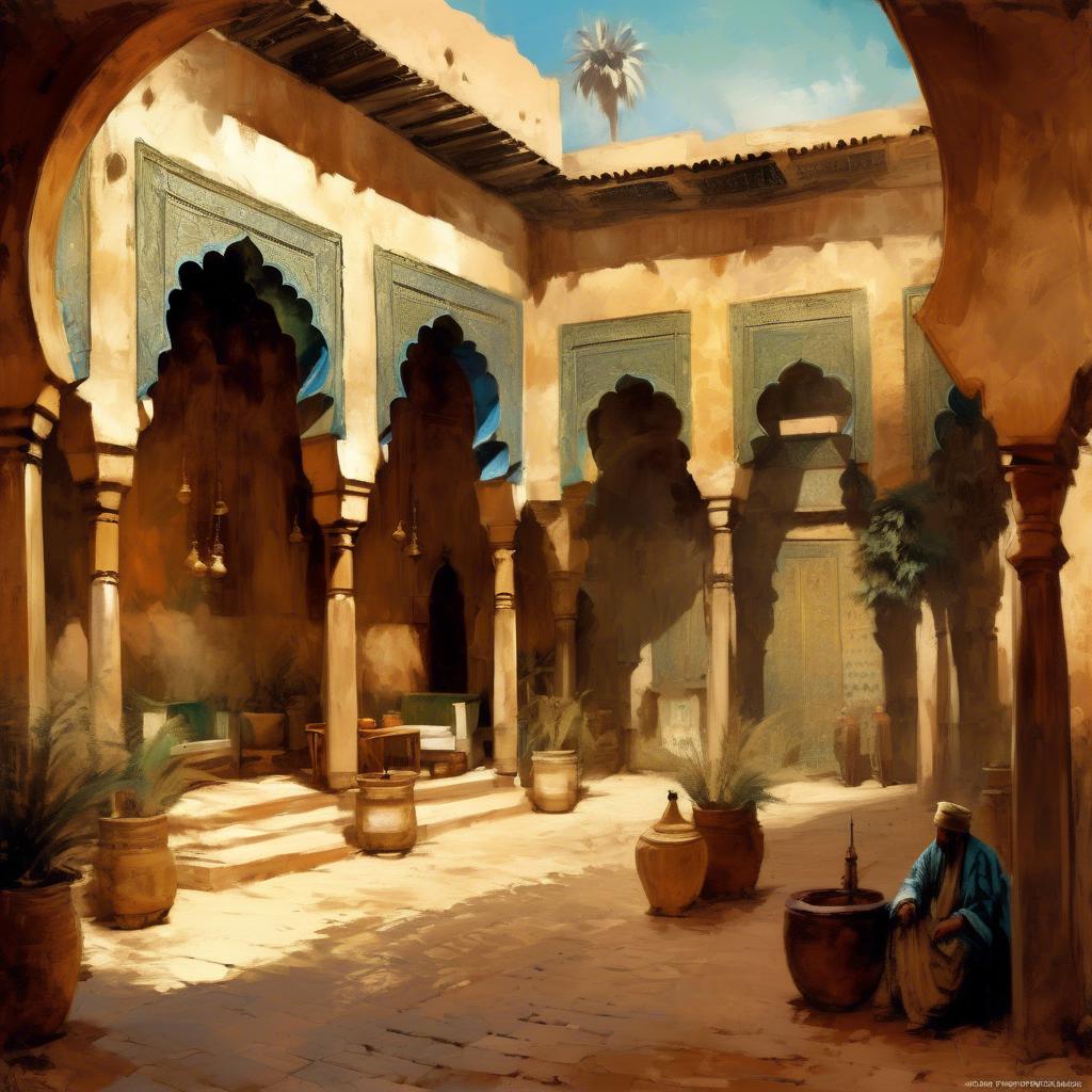 Η ​εξωτική ομορφιά των αυλών‍ στο έργο του Edwin ‍Lord⁣ Weeks