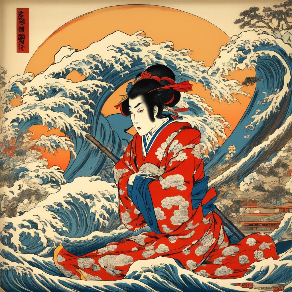 Η ζωή και το έργο του Οτέι - Utagawa Kuniyoshi