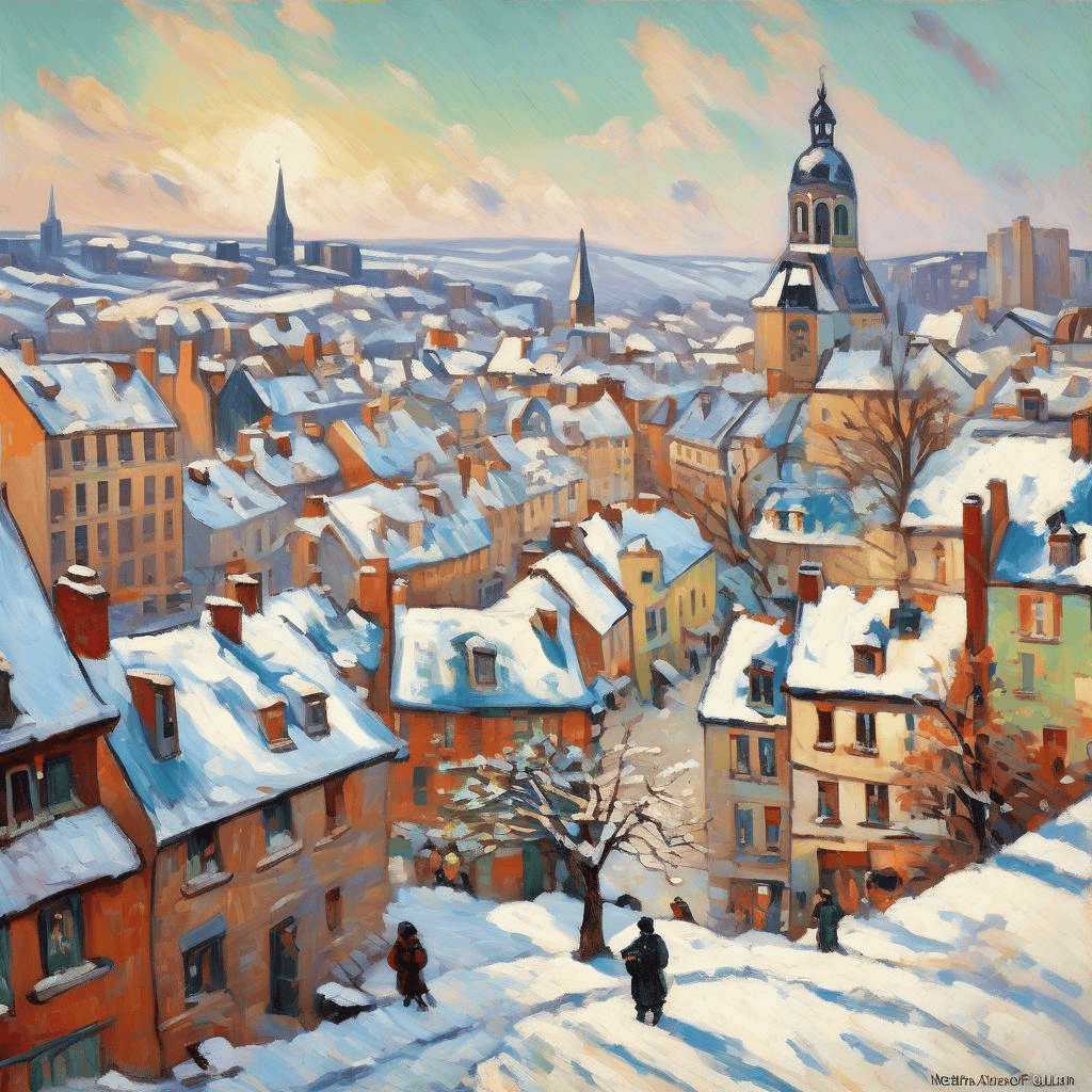 Neige – Armand Guillaumin
