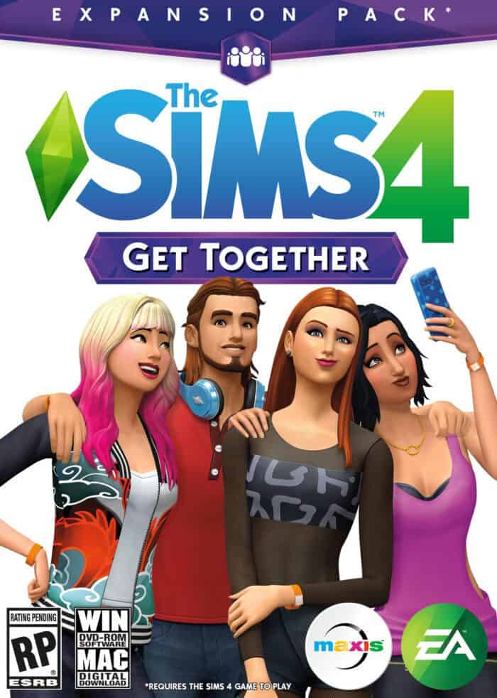 the sims 4 get together cover original - ClesDeJeu