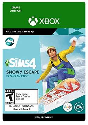 the sims 4 xbox one snowyescape - ClesDeJeu
