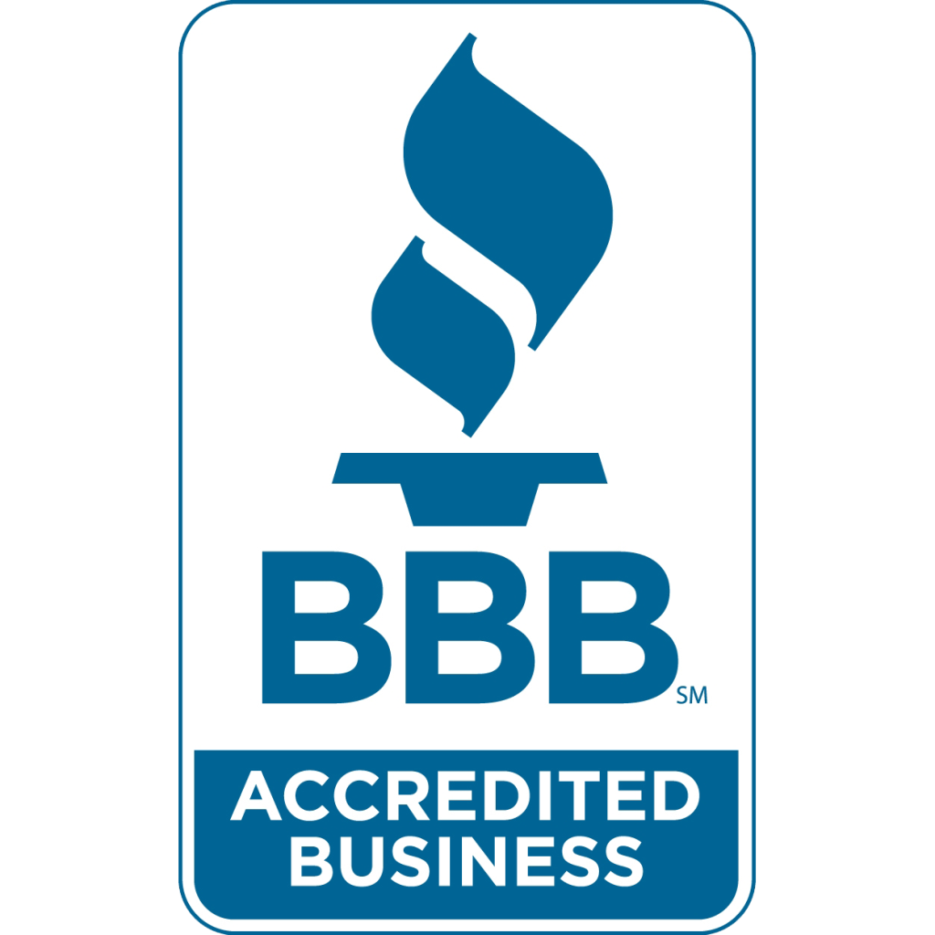 BBB Accredited Business logo showing trust and reliability for JP Heating & Cooling in boiler service and replacement.