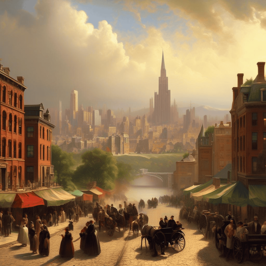 Olevano – Albert Bierstadt