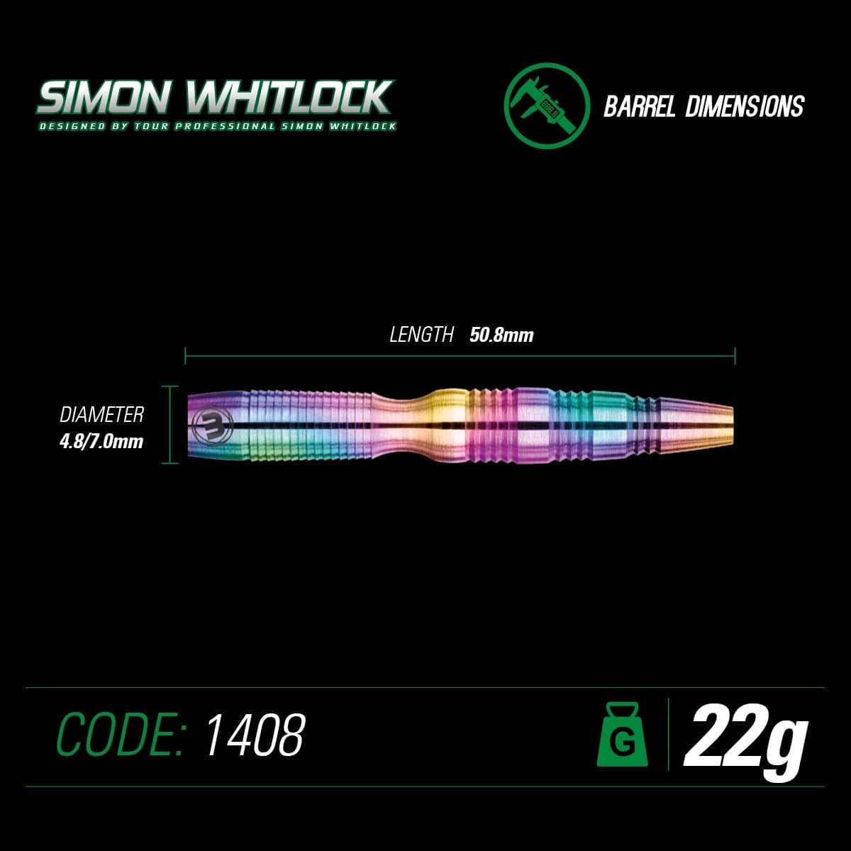 Simon Whitlock 90% Tungsten - Bilde 4