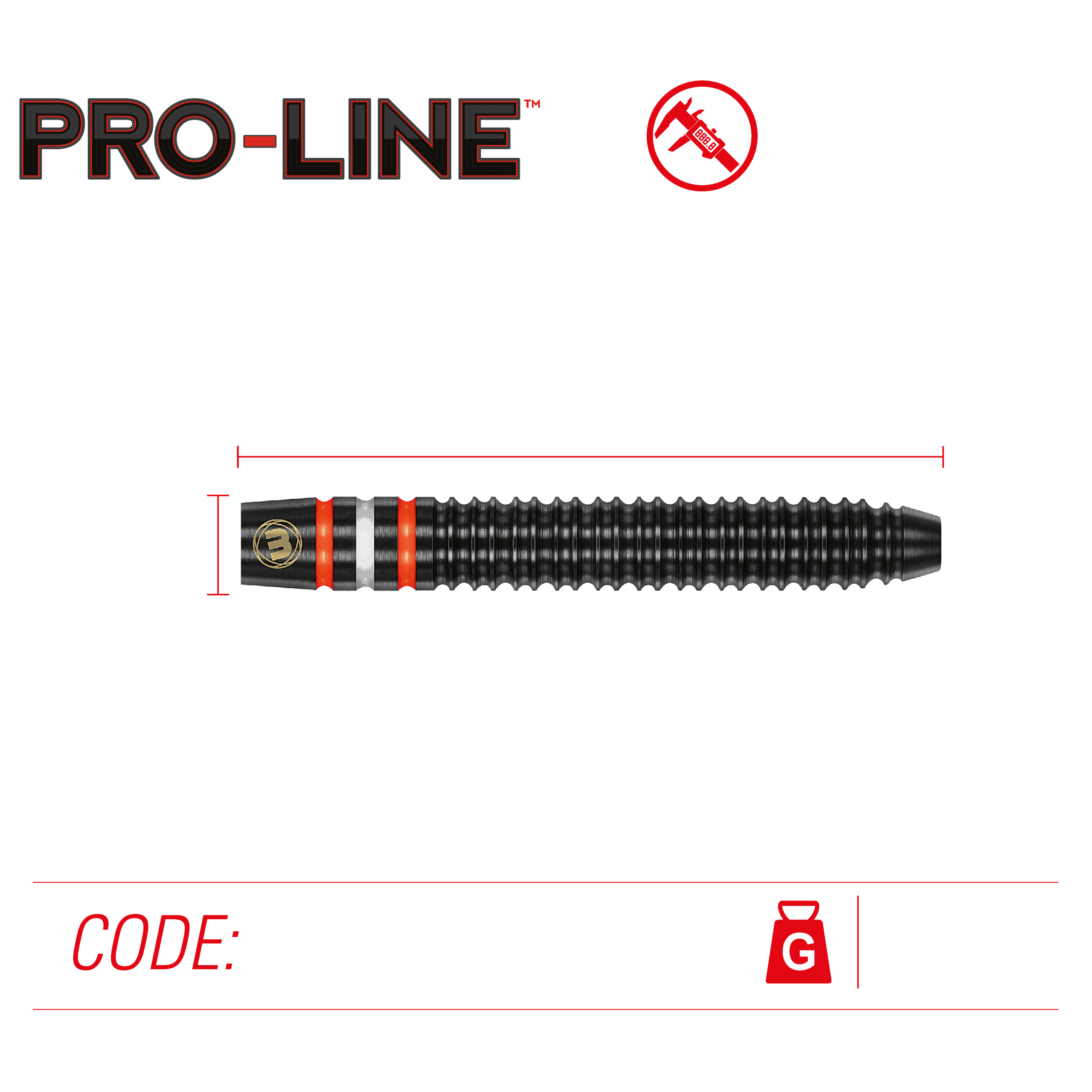 Pro-Line 90% Tungsten alloy - Bilde 4