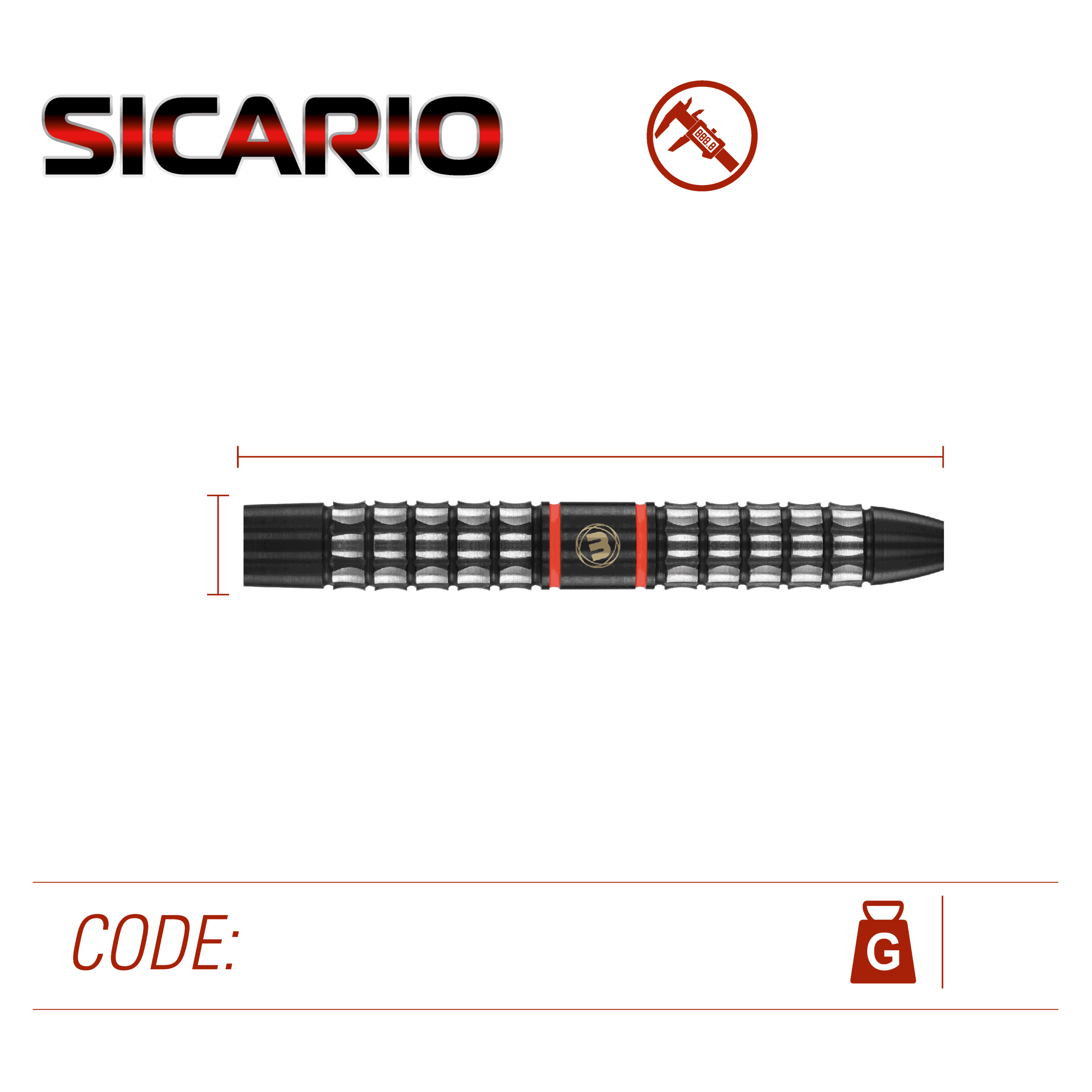 Sicario 90% Tungsten alloy - Bilde 4