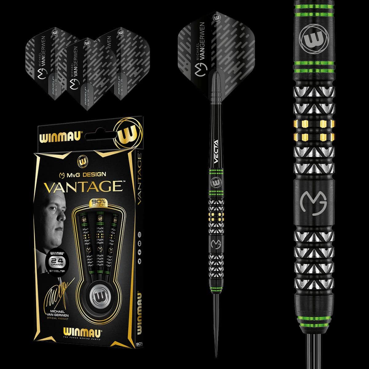 Michael van Gerwen Vantage 90% Darts 24 gram