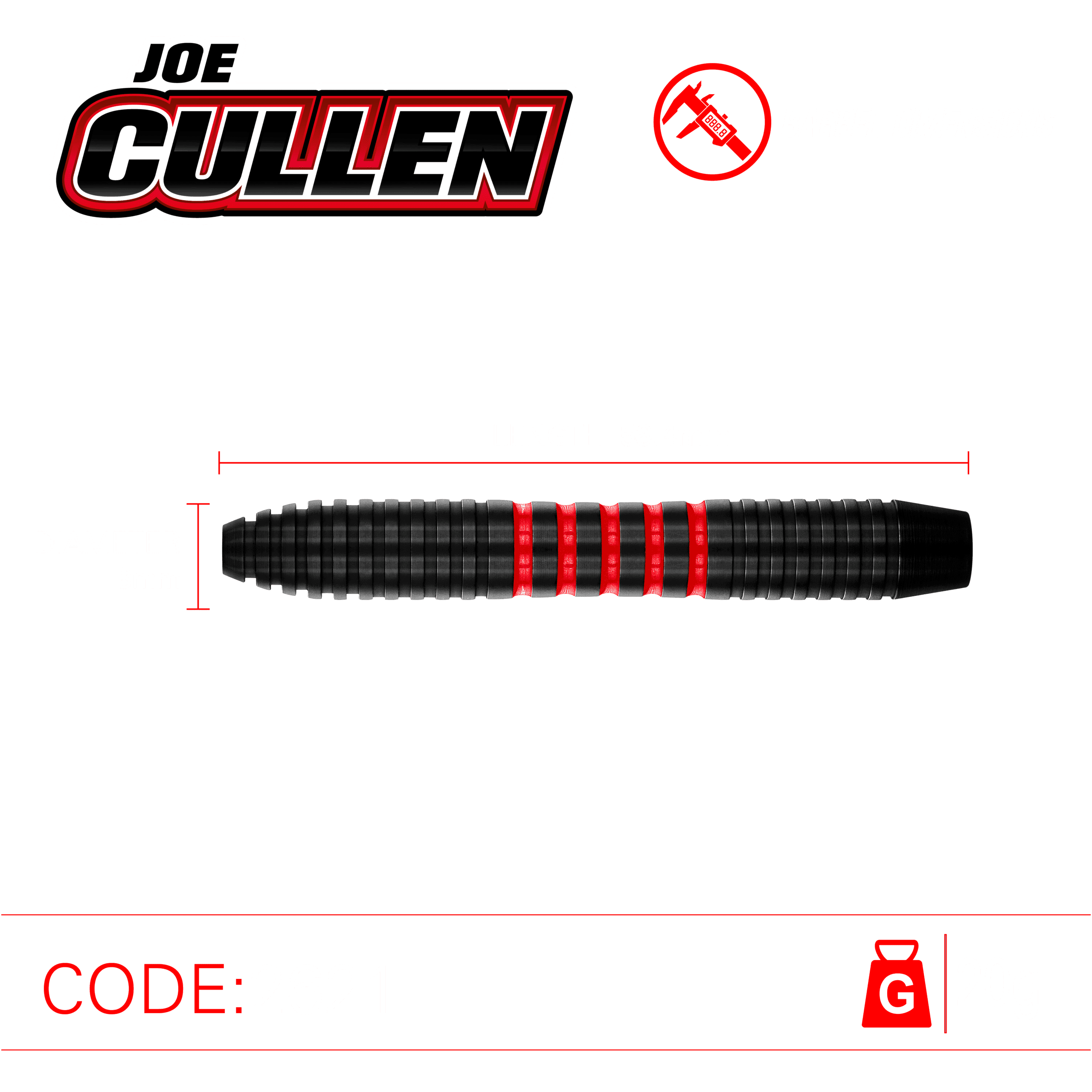 Joe Cullen Brass 20 gram - Bilde 4