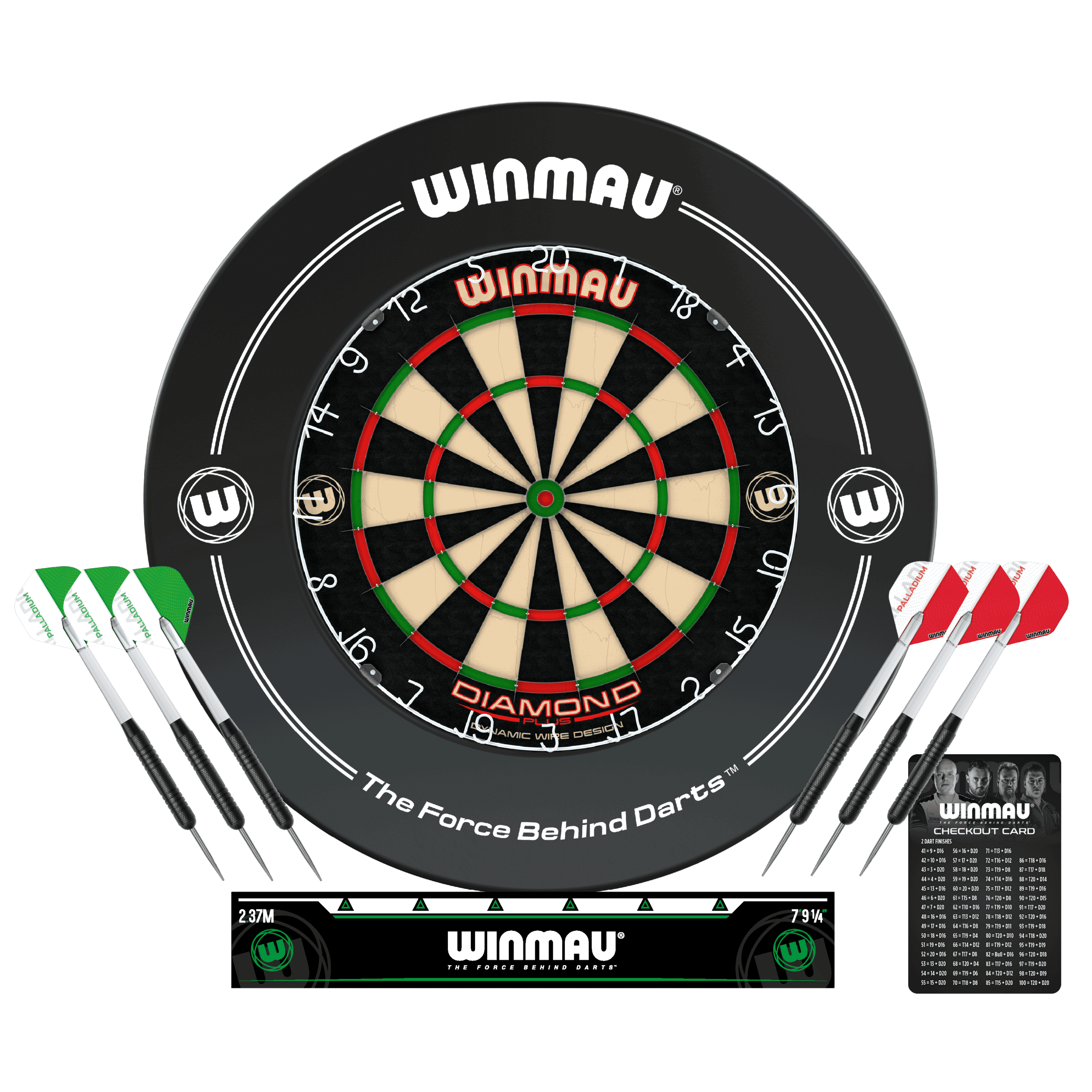 Winmau Diamond Dartboard Surround Set