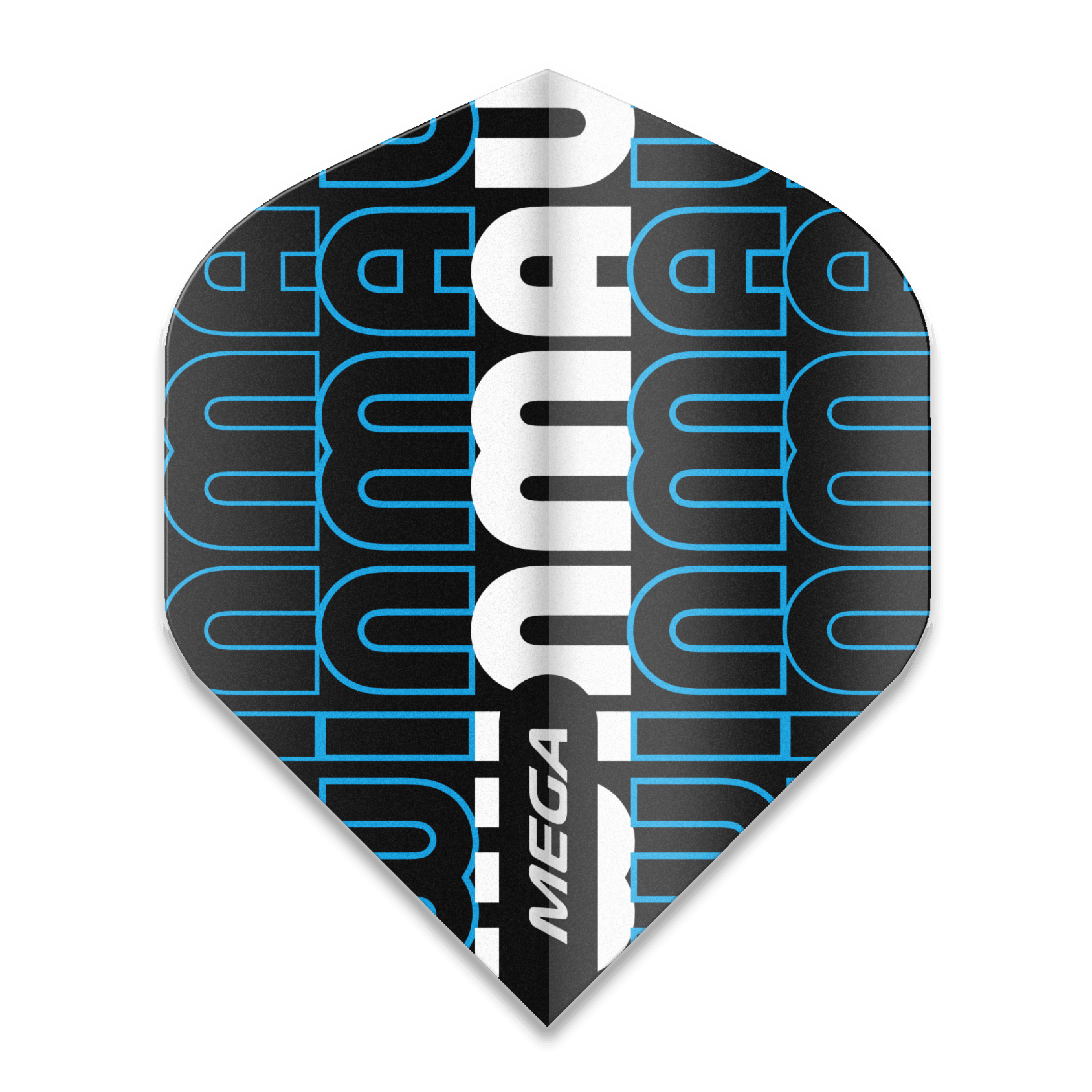 Mega Standard Winmau Logo - Black & Blue 6900-235