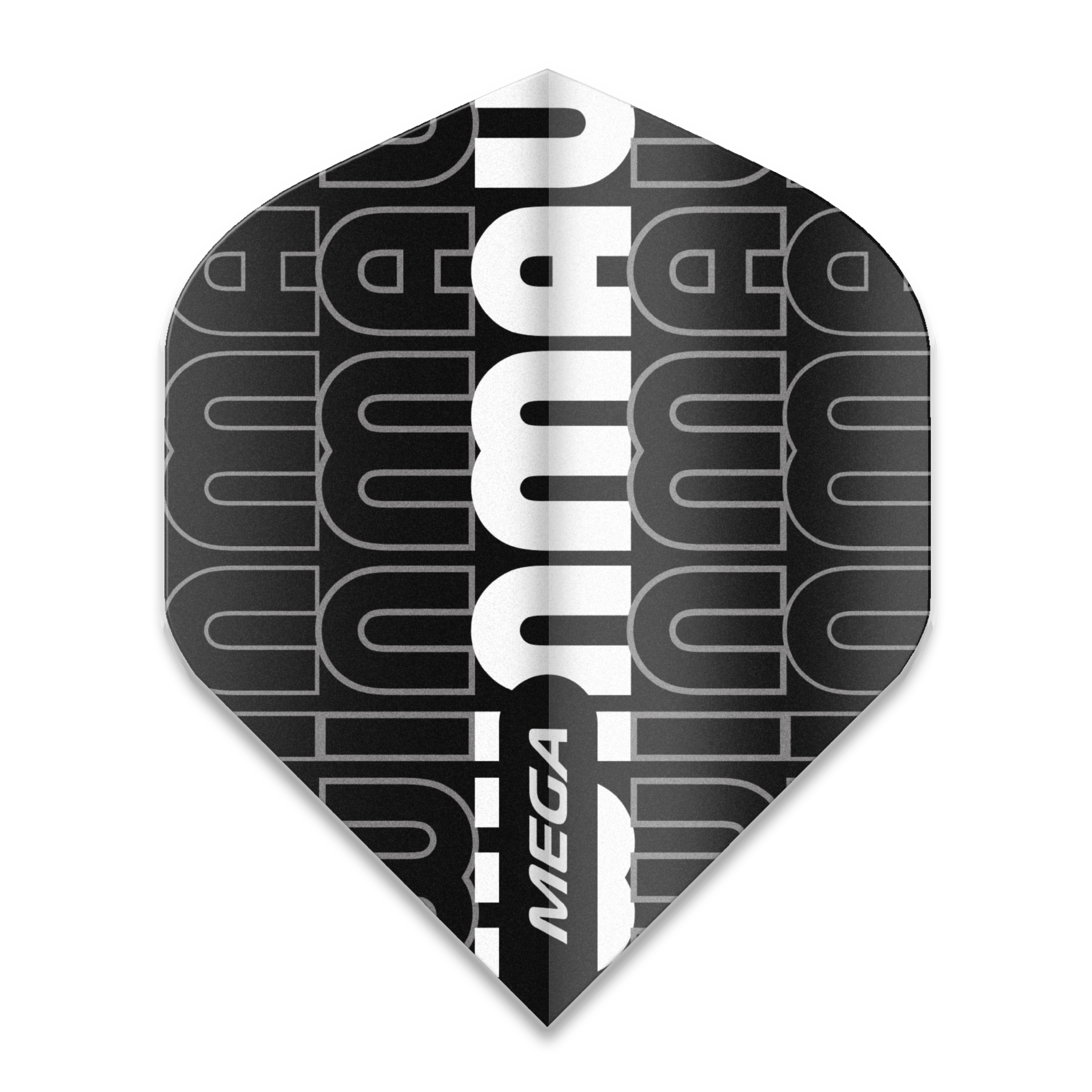 Mega Standard Winmau Logo - Black & Grey 6900-236
