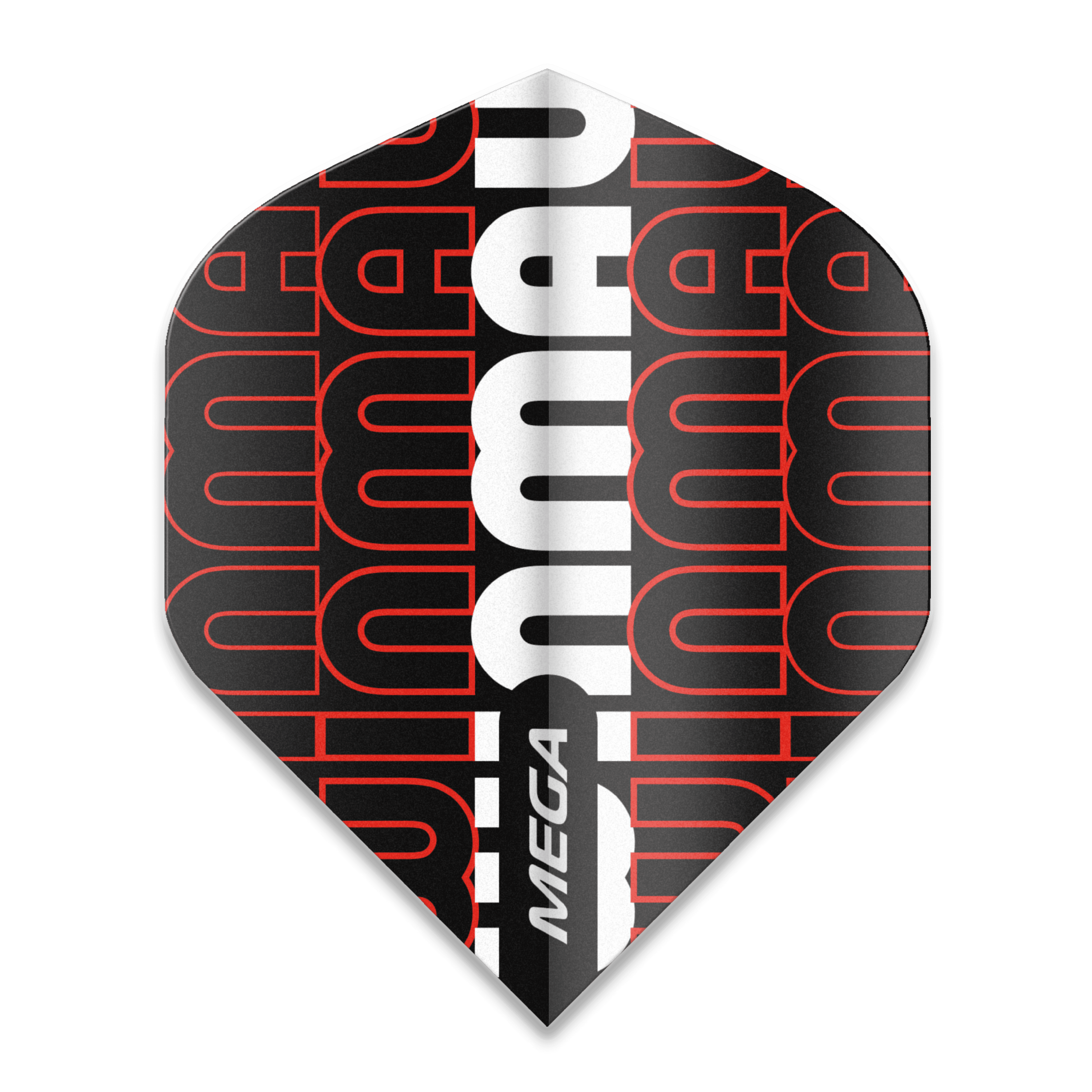 Mega Standard Winmau Logo - Black & Red 6900-238
