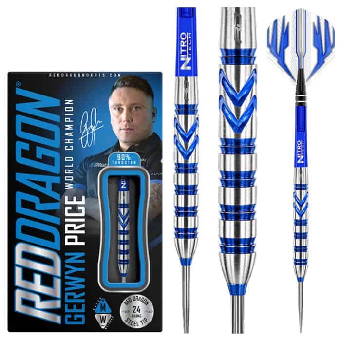 Gerwyn Price Blue 90% tungsten alloy