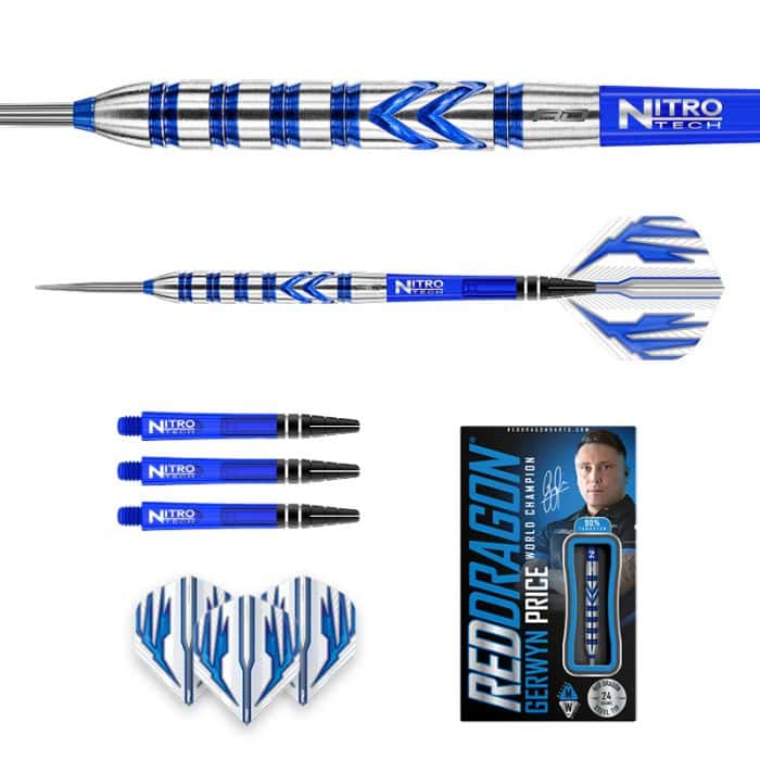 Gerwyn Price Blue 90% tungsten alloy - Bilde 4