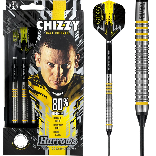 Harrows Dave Dhisnall Darts - Soft Tip -Chizzy 20g