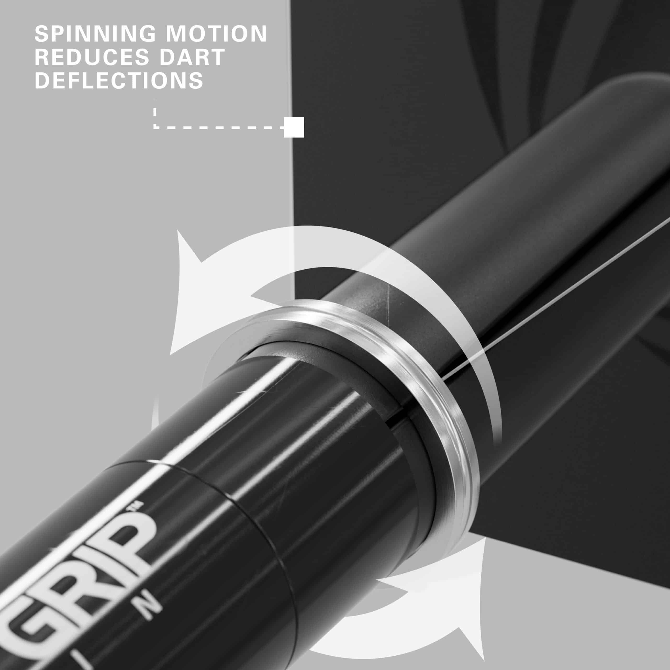 Target Pro Grip 3 sets Spin Black Medium 48mm - Bilde 3