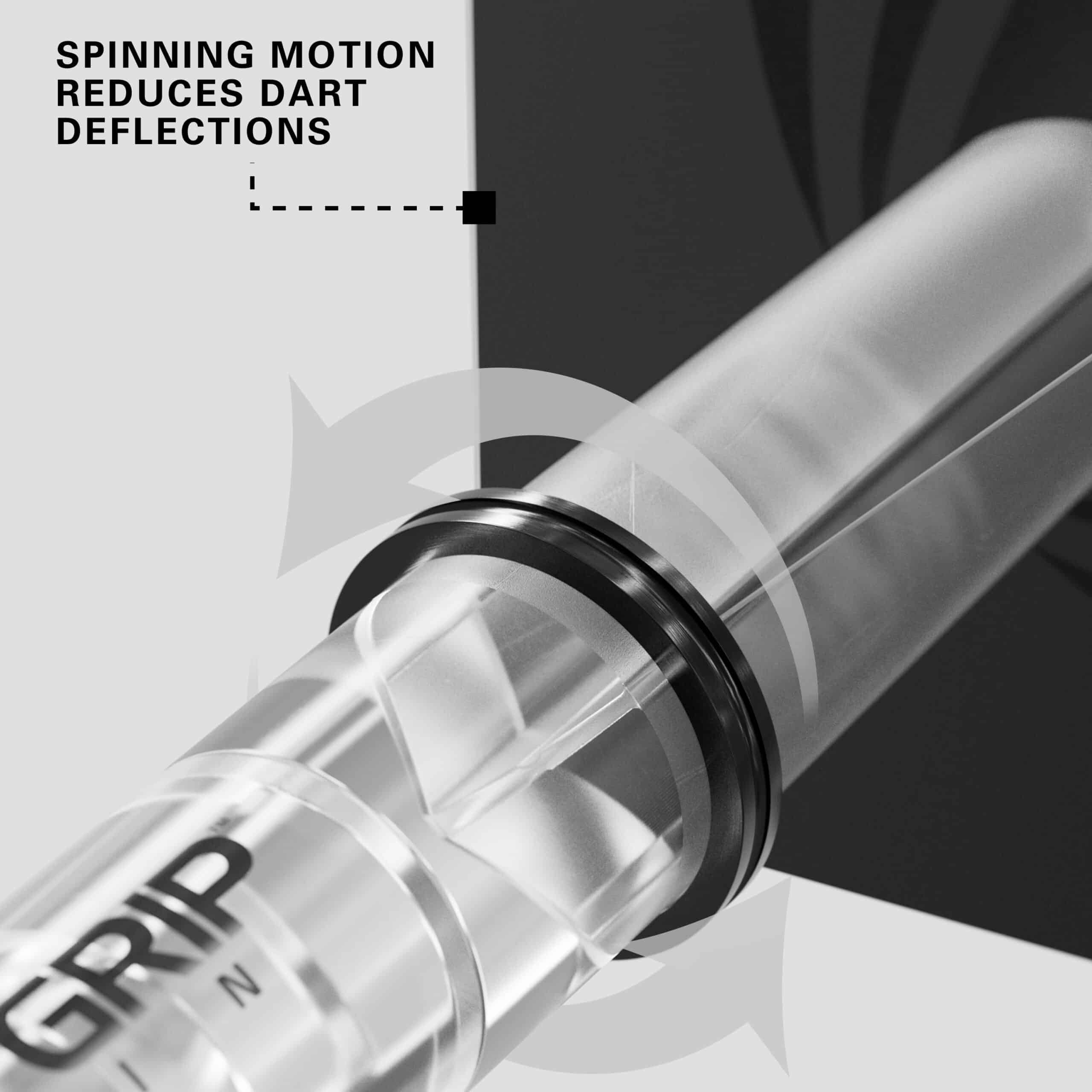 Target Pro Grip 3 Sets Spin Clear Medium 48mm - Bilde 4