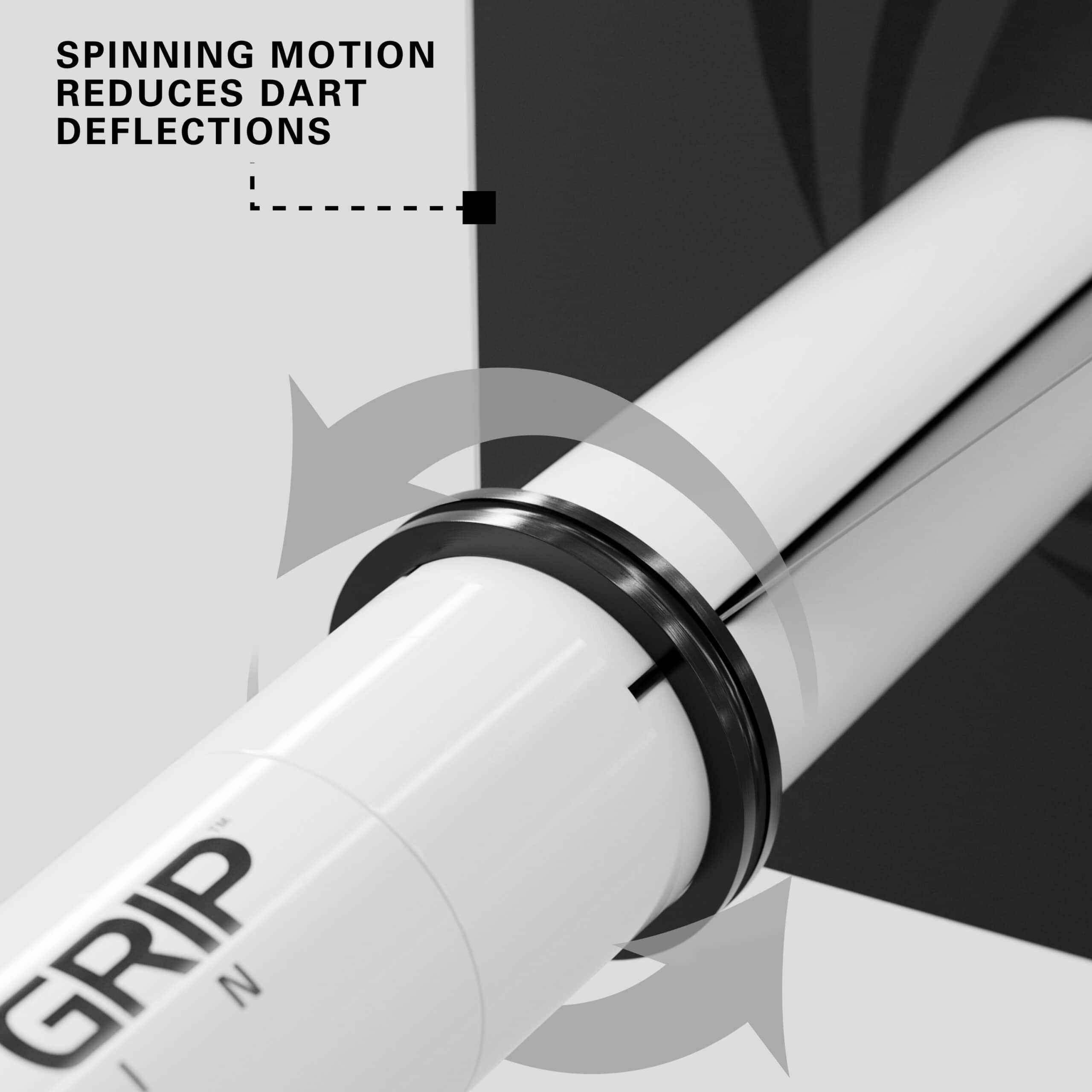 Target Pro Grip 3 Sets Spin White Medium 48mm - Bilde 3