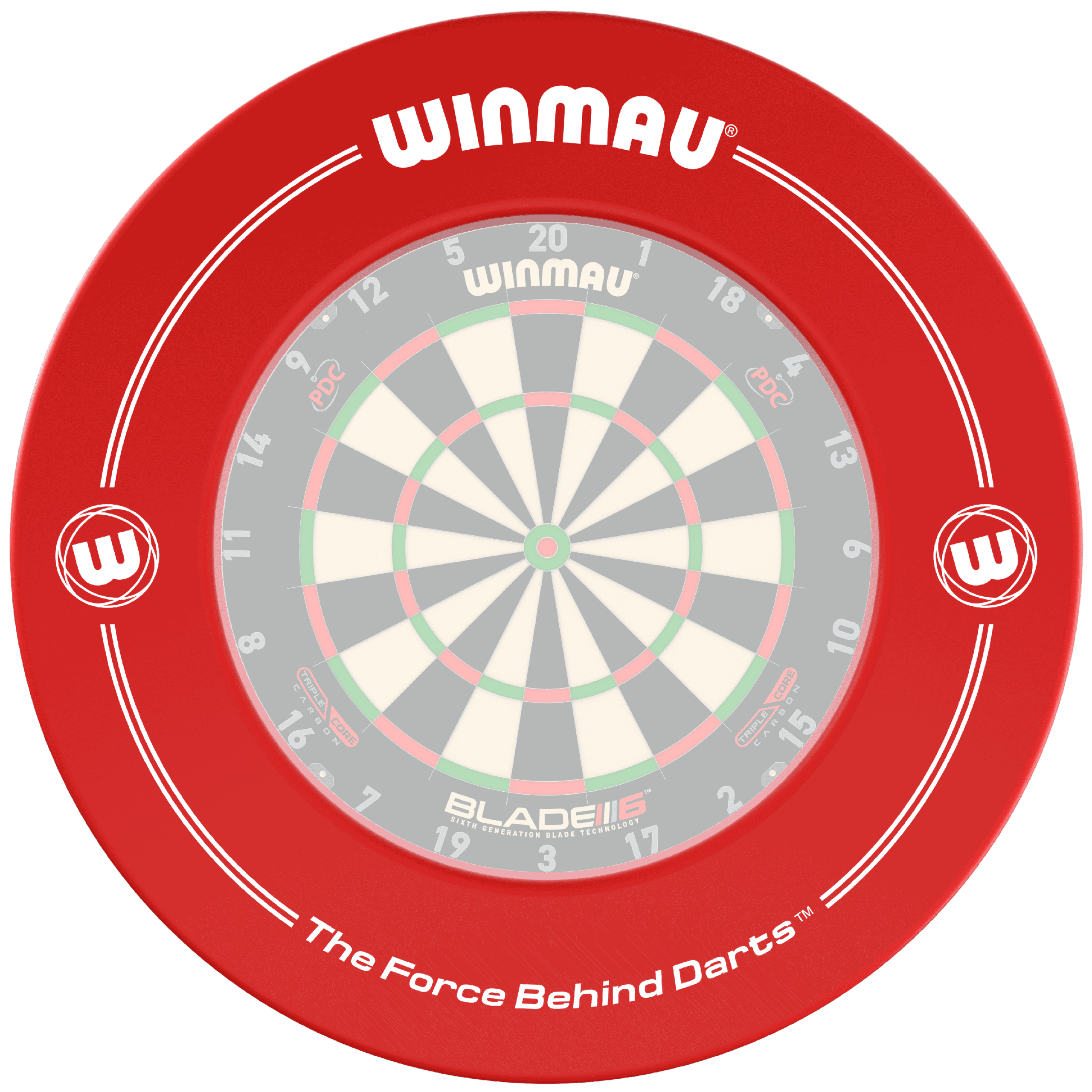 Winmau Printed Red - Bilde 2