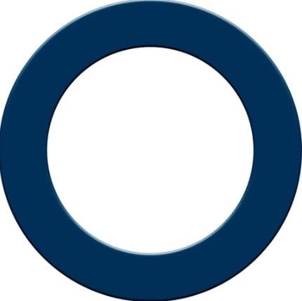 Designa Dartboard Surround - Pro - Heavy Duty - Plain Blue
