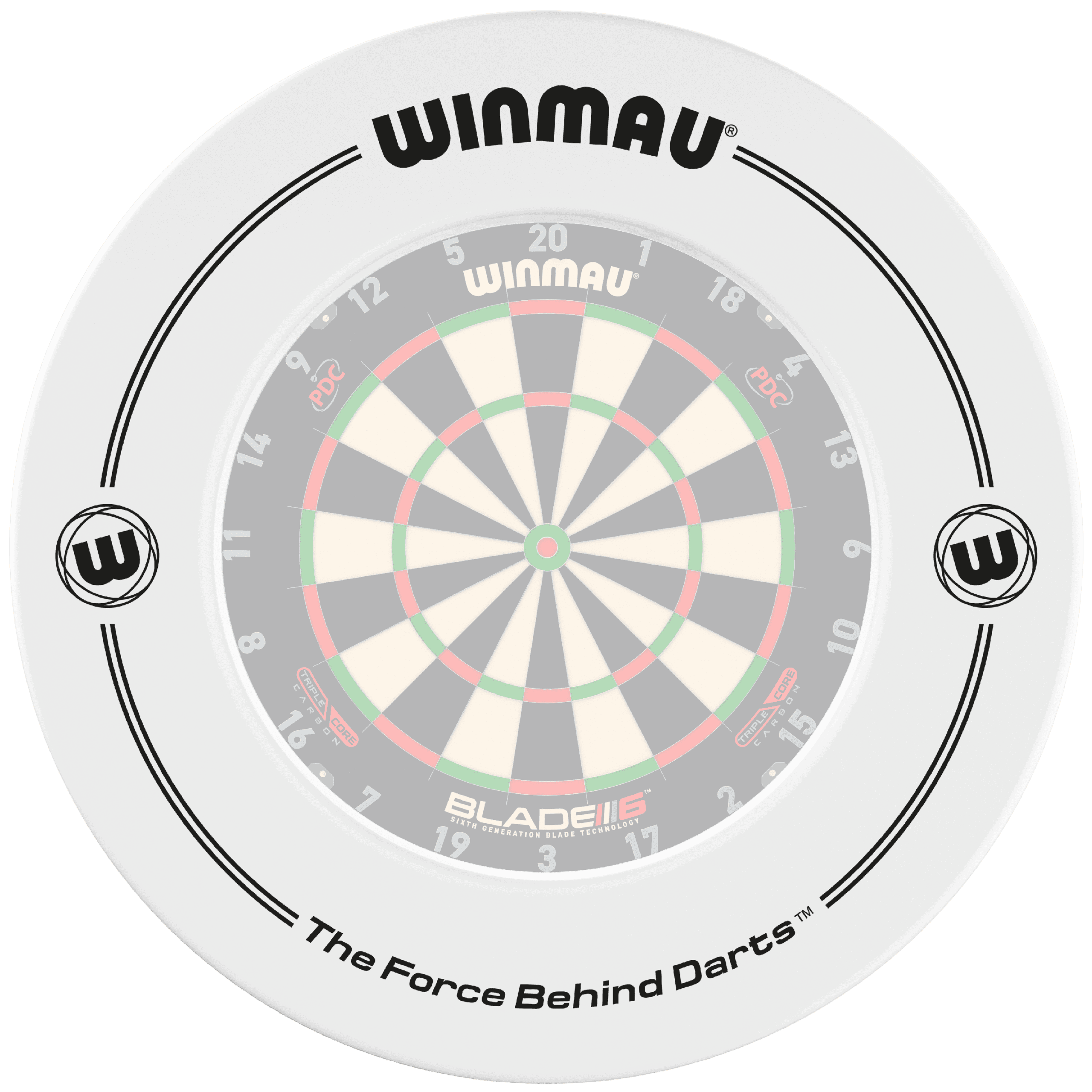 Winmau Printed White - Bilde 2
