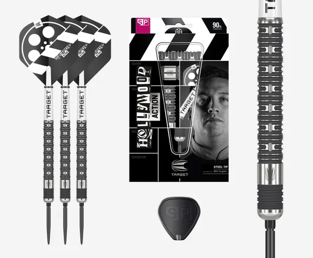 Hollywood Action 90% Steel Tip Dart 2024