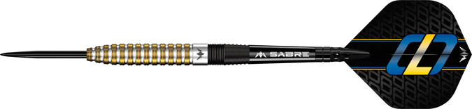 Mission Oskar Lukasiak Darts - Steel Tip - 95% Tungsten - Black & Gold PVD - Bilde 5