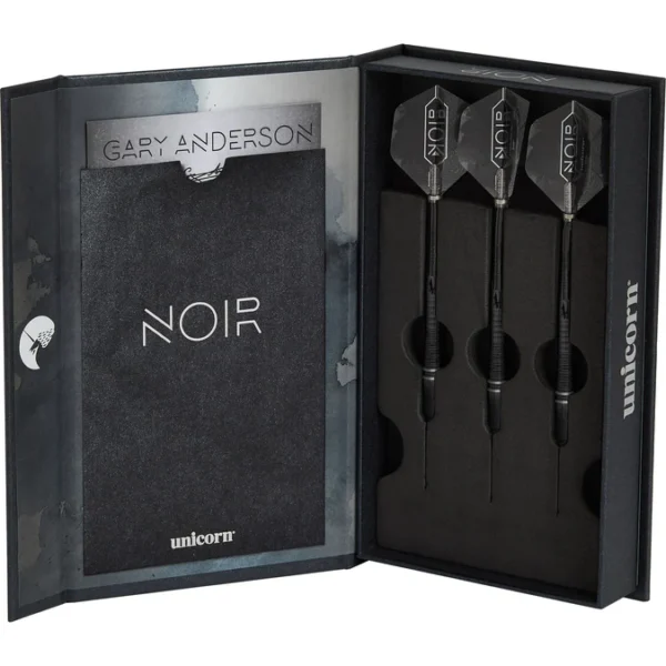Unicorn Gary Anderson Darts - Soft Tip - The Flying Scotsman - Noir Organic - Phase 6