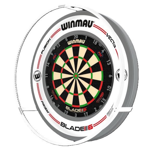 Plasma Ice Dartboard Surround Light & Pro-Line Original White Surround Bundle
