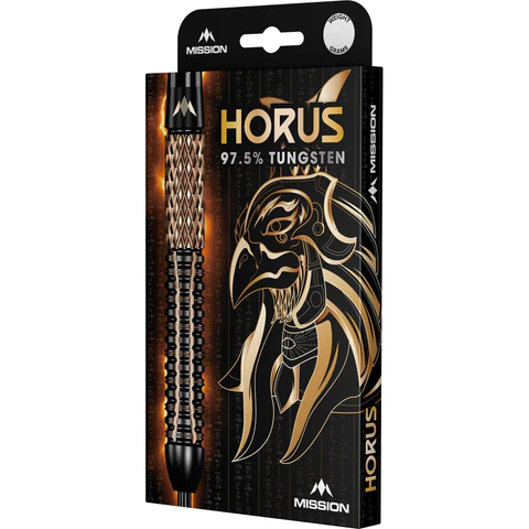 Mission Horus Darts - Black & Bronze box