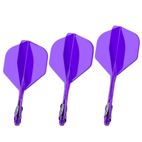 Fusion Integrated Flight & Shaft Purple