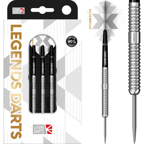 Legend Darts - Steel Tip - 90% Tungsten - Pro Series - V19 - Ringed - 24g - Bilde 2