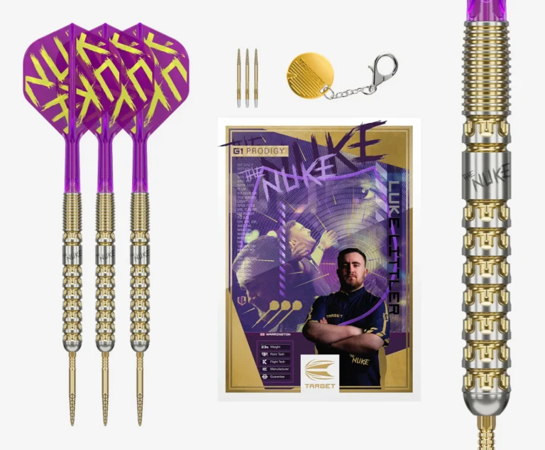 LUKE LITTLER G1 PRODIGY SP STEEL TIP DARTS 2024 - Bilde 3