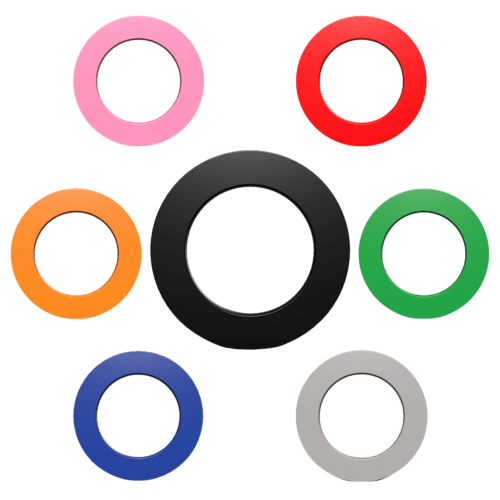 Plain PU Surround Red