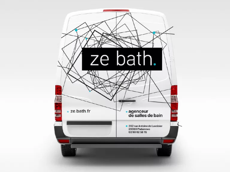 Ze Bath flocage fourgon