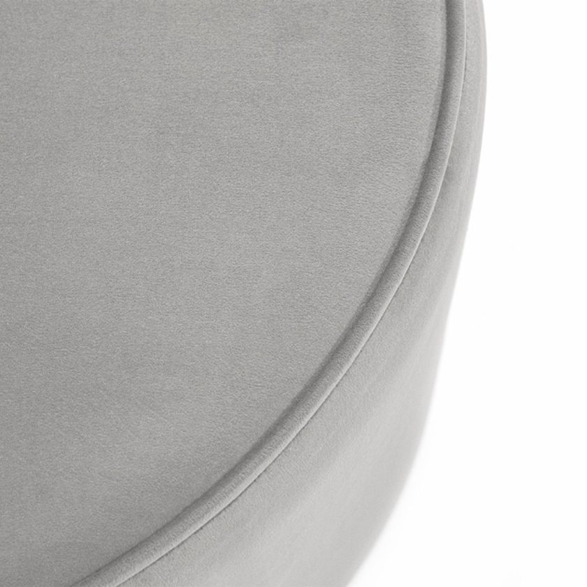 Taburete portofino terciopelo gris (3)