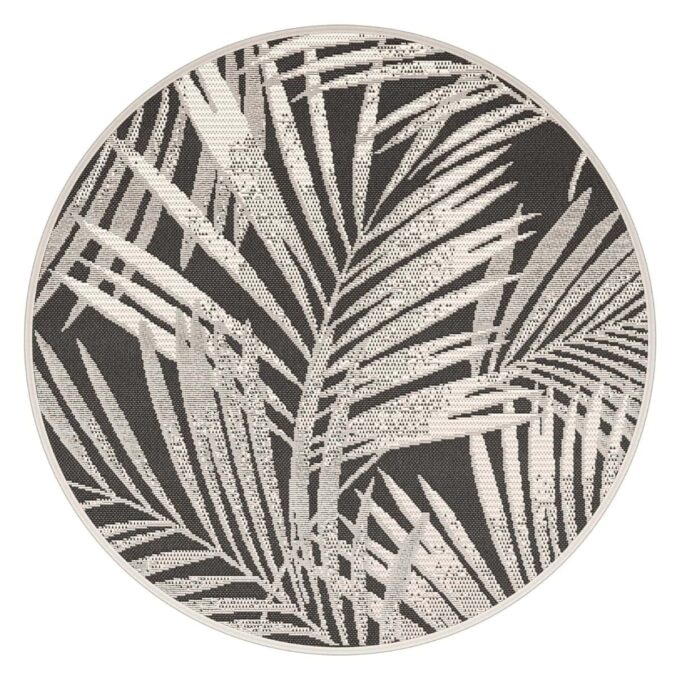 Tapete decorativo 120 cm round veneto 2506 beigegris (1)