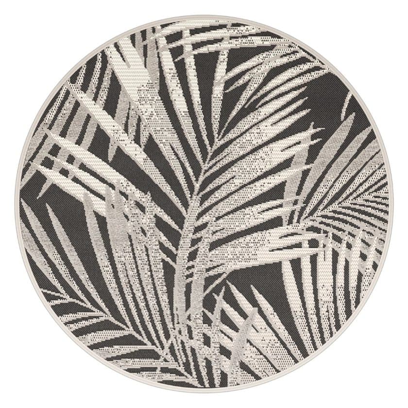 Tapete decorativo 120 cm round veneto 2506 beigegris (1)