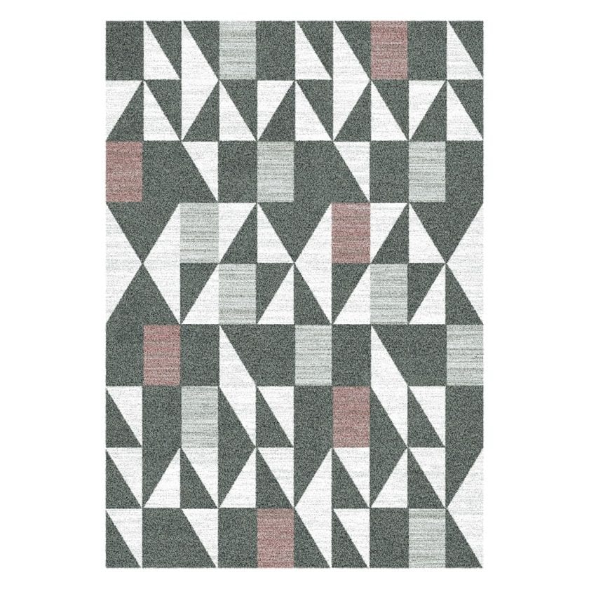 Tapete decorativo flow geométrico rojo (1)