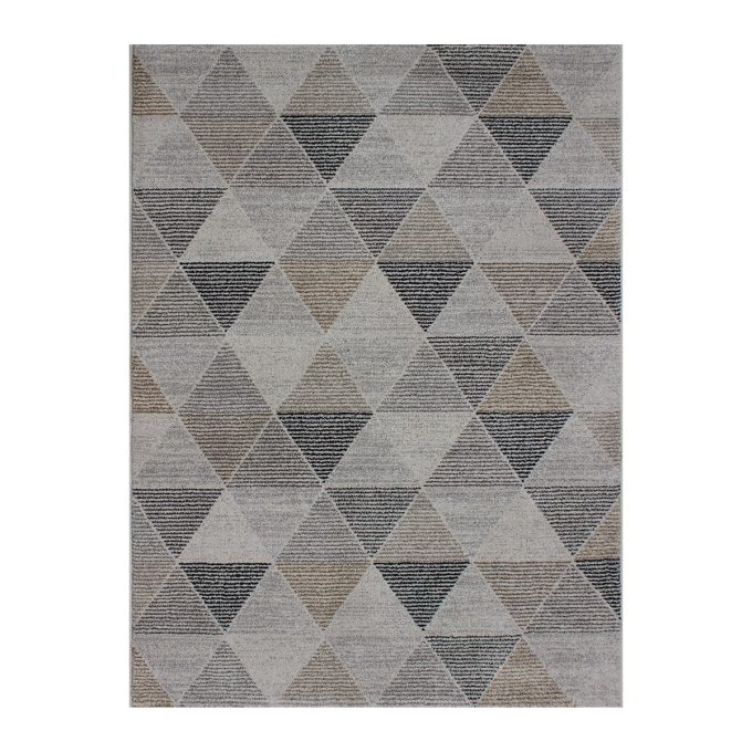 Tapete decorativo flow triangulos amarillo (2)